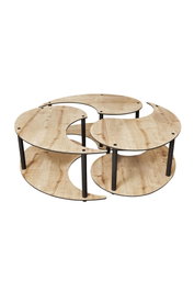 Hanah Home Yin Yang 3 70 - Oak